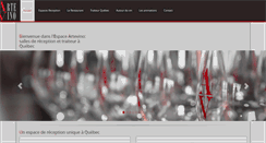 Desktop Screenshot of espaceartevino.com